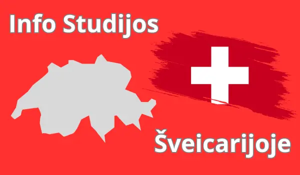 Studijos Šveicarijoje